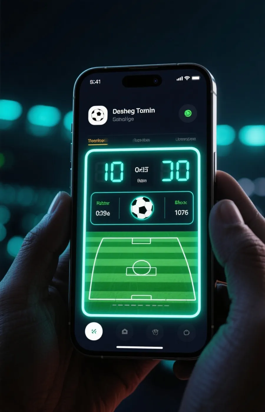 世界杯直播与投注平台 App 界面预览